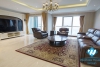 Spacious high floor 4 bedrooms apartment for rent in Ciputra, Tay Ho, Hanoi